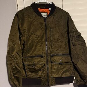 Levi’s Dark Olive Bomber Jacket